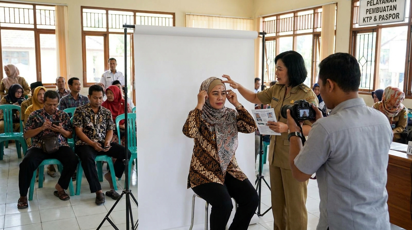 Estetika dan Kepatuhan: Panduan Lengkap Pas Foto Hijab untuk Dokumen Resmi 2026