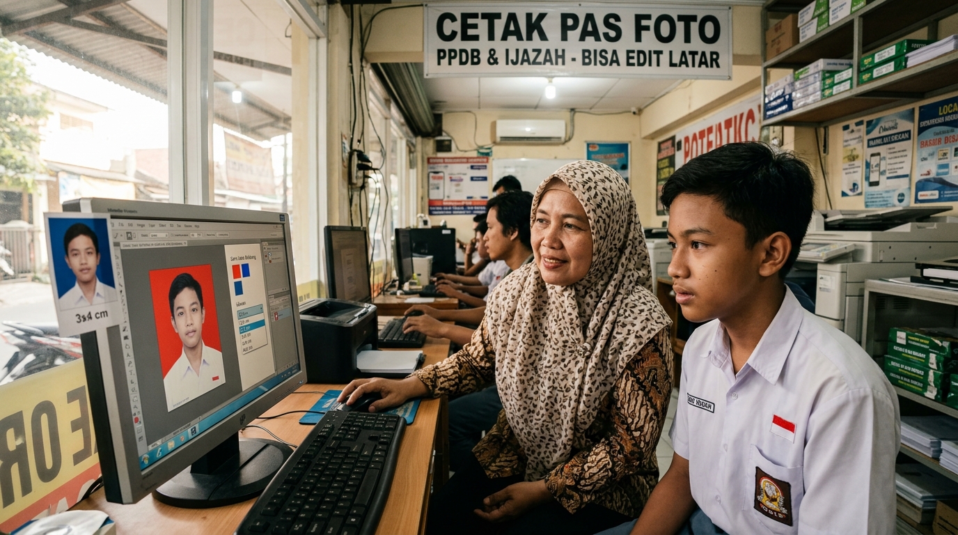 Panduan Lengkap Edit Pas Foto PPDB 2026: Siap untuk Dokumen Sekolah, Ijazah, dan Raport
