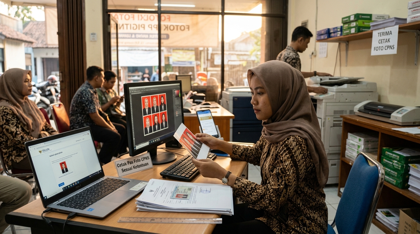 Kredibilitas Visual: Panduan Lengkap Pas Foto CPNS 2026 untuk Seleksi Lancar