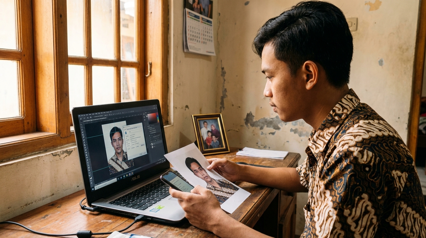 Strategi Visual 2026: Mengapa Pas Foto Magang Startup Menentukan Kesan Pertama Anda