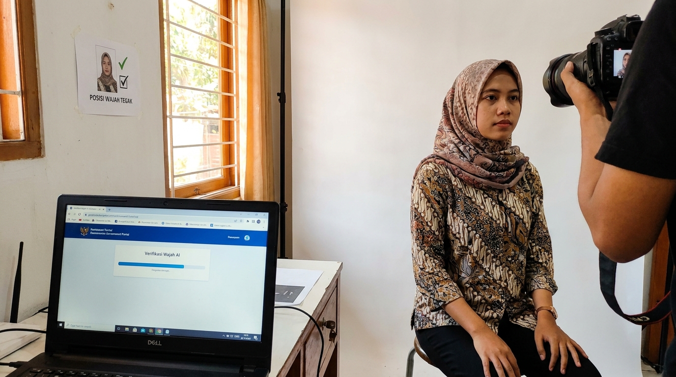 Panduan Praktis Pas Foto Lolos Verifikasi AI dan Face Matching 2026