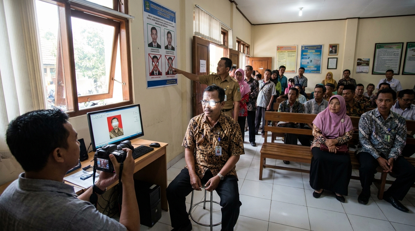Seni Menghindari Silau: Menjaga Kejernihan Tatapan dalam Pas Foto Resmi 2026